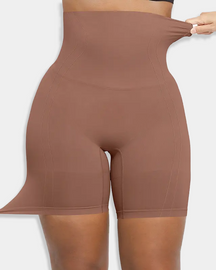 Shorts moldeadores sin costuras de talle alto con efecto moldeador de abdomen y caderas (Preventa)
