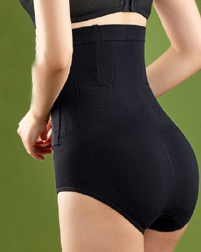 Braguitas moldeadoras de cintura alta con 9 botones y realce de glúteos y control de abdomen