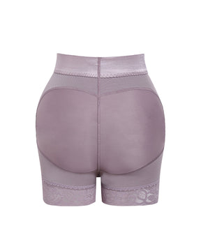 Uso de la vida diaria, pantalones cortos moldeadores de doble presión, fajas adelgazantes, faja moldeadora de cuerpo de encaje