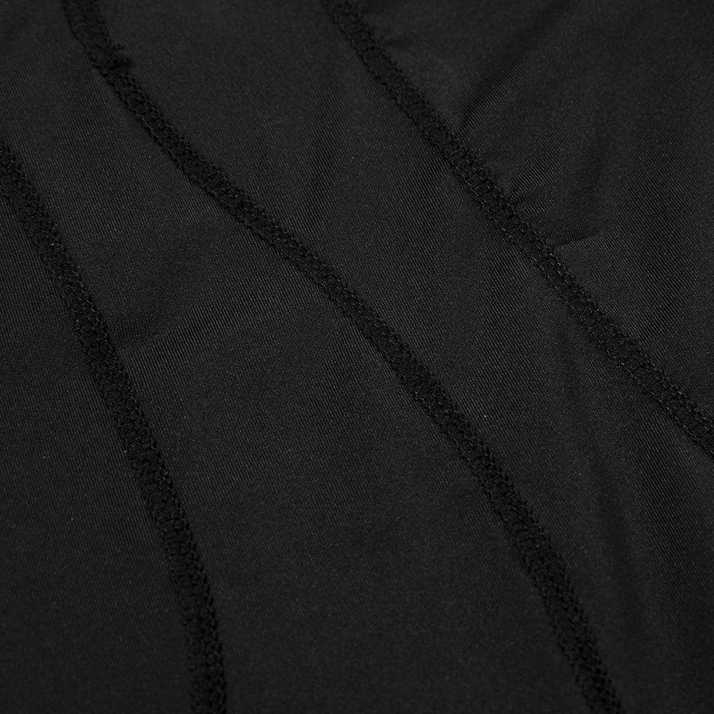 Shorts moldeadores de talle alto con cierre de gancho y ojal para control de abdomen y levantamiento de caderas con almohadillas en las caderas
