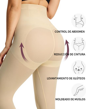 Braguitas moldeadoras de malla transparente para control de abdomen y levantamiento de glúteos