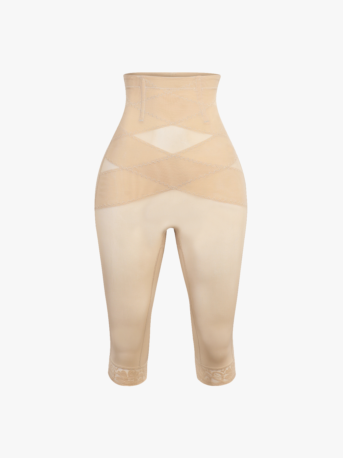 Braguitas moldeadoras de malla transparente para control de abdomen y levantamiento de glúteos