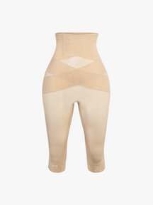 Braguitas moldeadoras de malla transparente para control de abdomen y levantamiento de glúteos