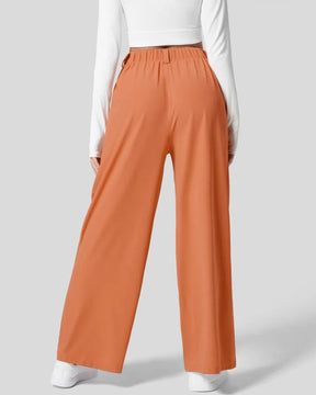 Pantalones de traje casual tipo gofre