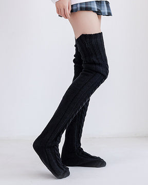 Calcetines de punto hasta la rodilla