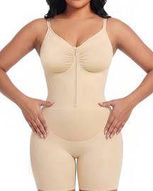 Faja moldeadora sin costuras de doble capa para control de abdomen