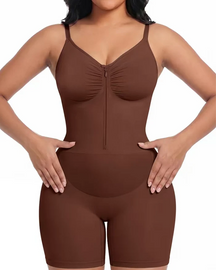Faja moldeadora sin costuras de doble capa para control de abdomen