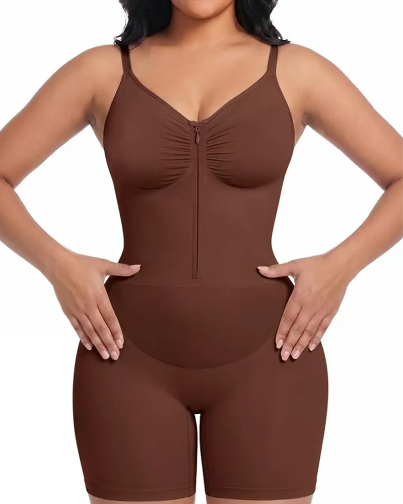 Faja moldeadora sin costuras de doble capa para control de abdomen