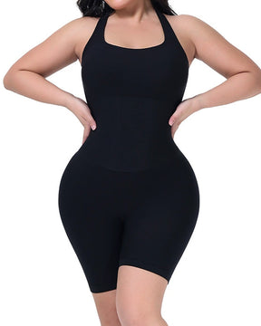Body modelador de abdomen ceñido