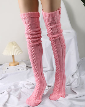 Calcetines de punto hasta la rodilla