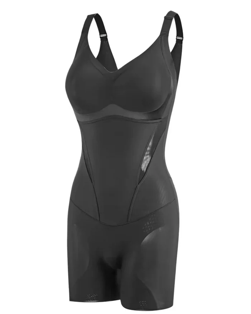 Faja moldeadora sin costuras, ultrafina y transpirable para realzar las caderas y adelgazar el abdomen.