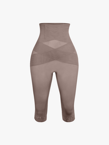 Braguitas moldeadoras de malla transparente para control de abdomen y levantamiento de glúteos