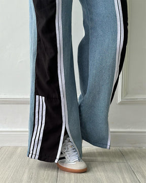 Jeans Sueltos Deportivos