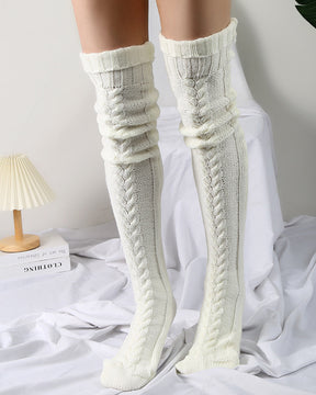 Calcetines de punto hasta la rodilla