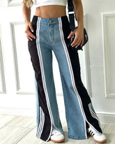 Jeans Sueltos Deportivos