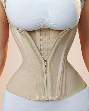 Entrenador de cintura para mujer, corsé, chaleco moldeador de cuerpo, recortador, camiseta sin mangas, faja deportiva con huesos de acero