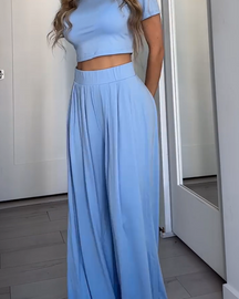 Pantalones Casuales Sueltos