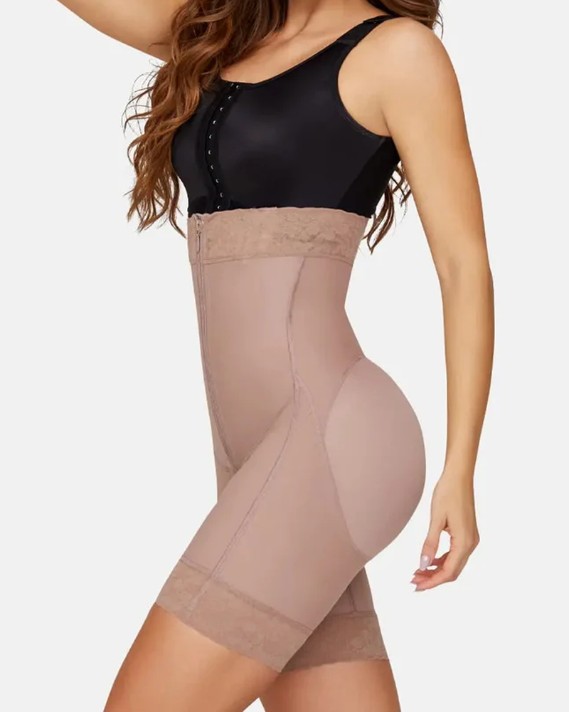 Shorts con control de barriga de cintura alta