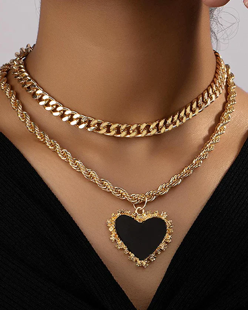 Collar Doble Amor Mujer