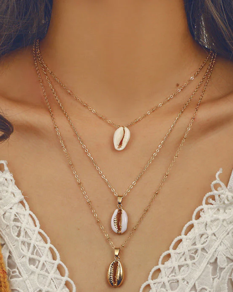Accesorios para collares de conchas bohemias