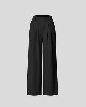 Pantalones de traje casual tipo gofre