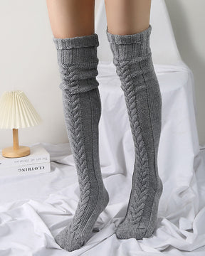 Calcetines de punto hasta la rodilla