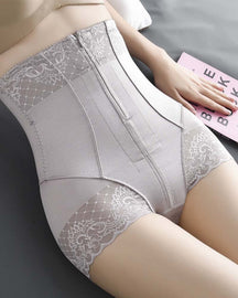 Pantalones con cremallera de cintura alta y levantamiento de cadera