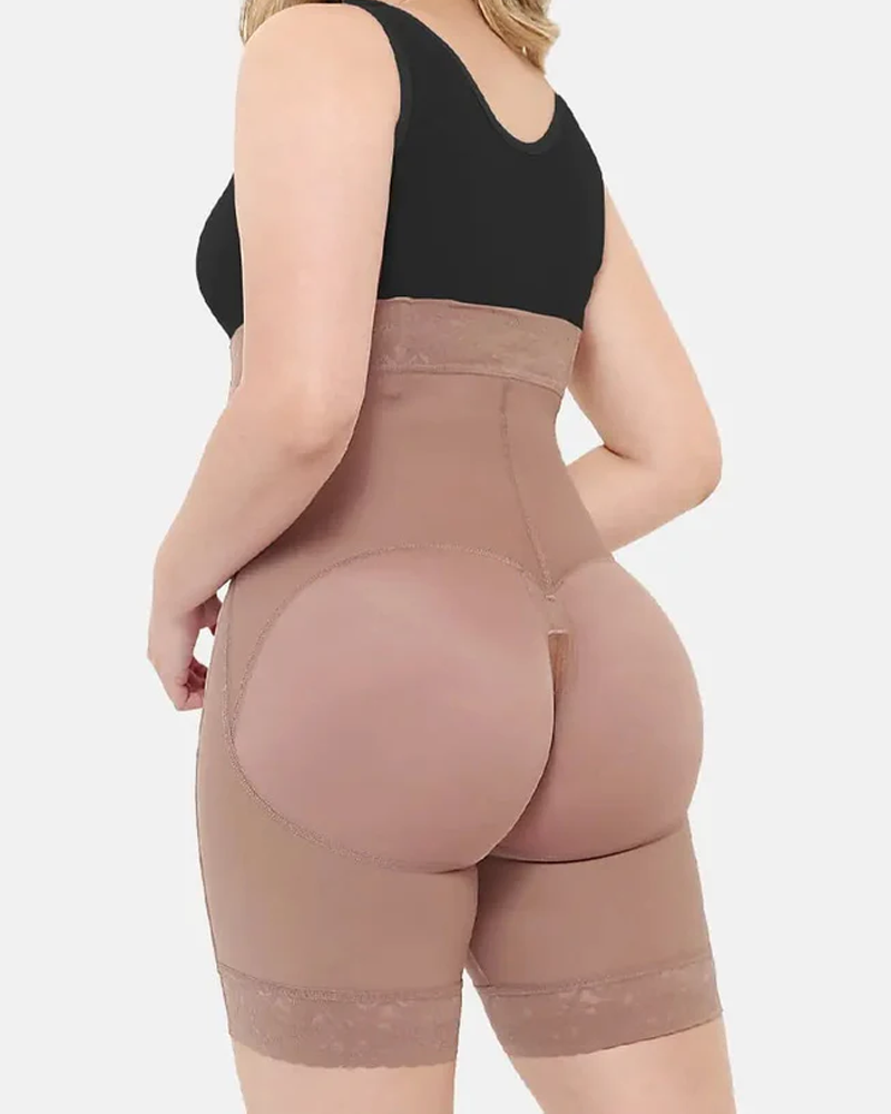 Shorts con control de barriga de cintura alta