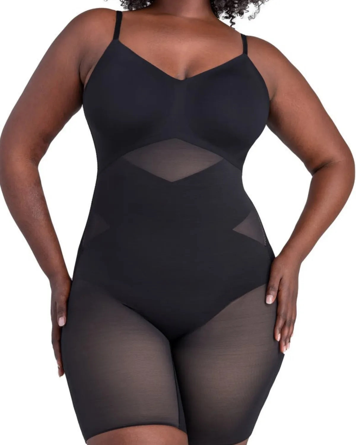Body tipo bóxer ajustado para abdomen (preventa)