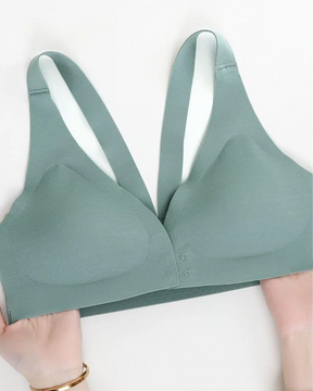 Brasier push up para mujer Push Up Cobertura completa Cuello en V Halter sexy