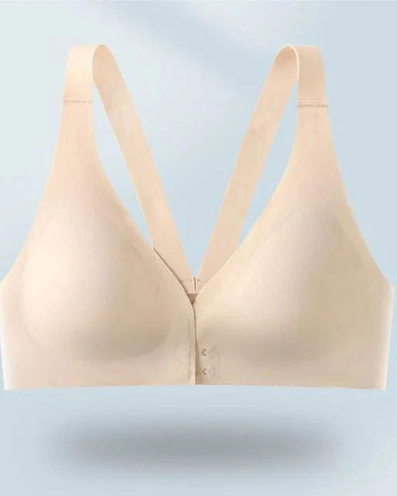 Brasier push up para mujer Push Up Cobertura completa Cuello en V Halter sexy