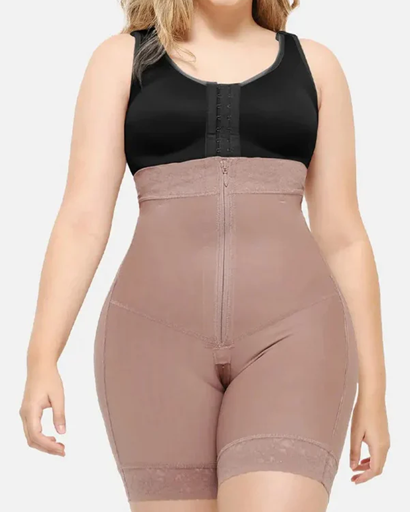 Shorts con control de barriga de cintura alta