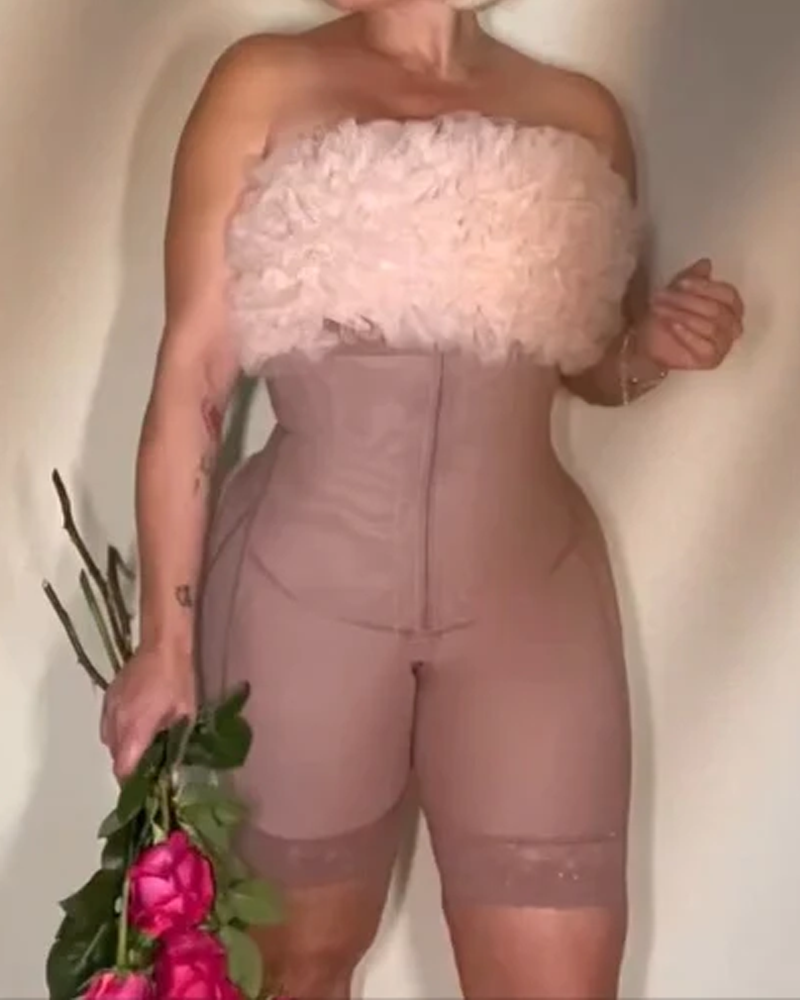 Shorts con control de barriga de cintura alta