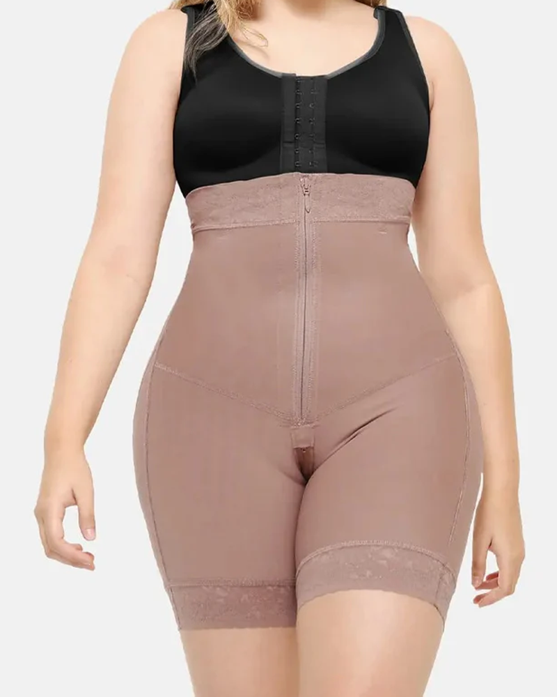 Shorts con control de barriga de cintura alta