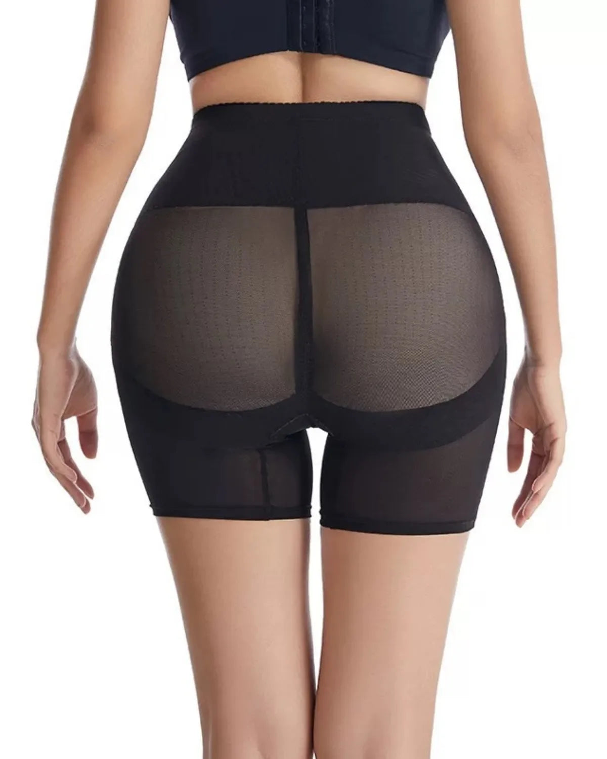 Pantalones cortos moldeadores de abdomen y cintura alta