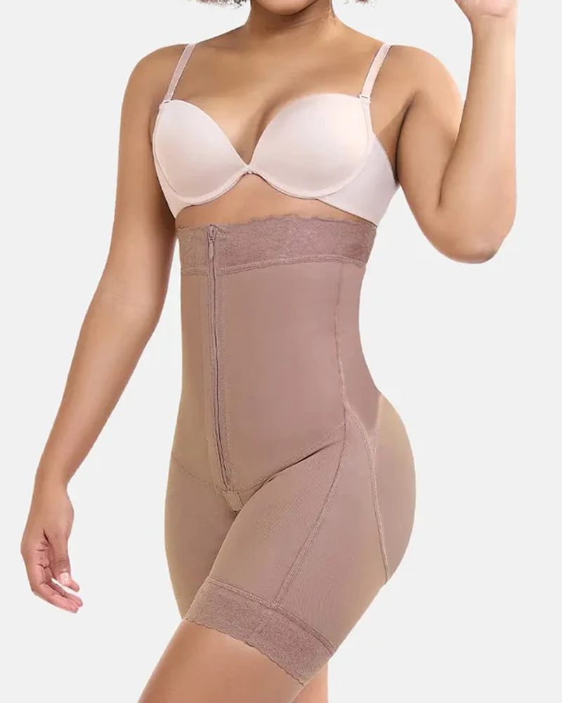 Shorts con control de barriga de cintura alta