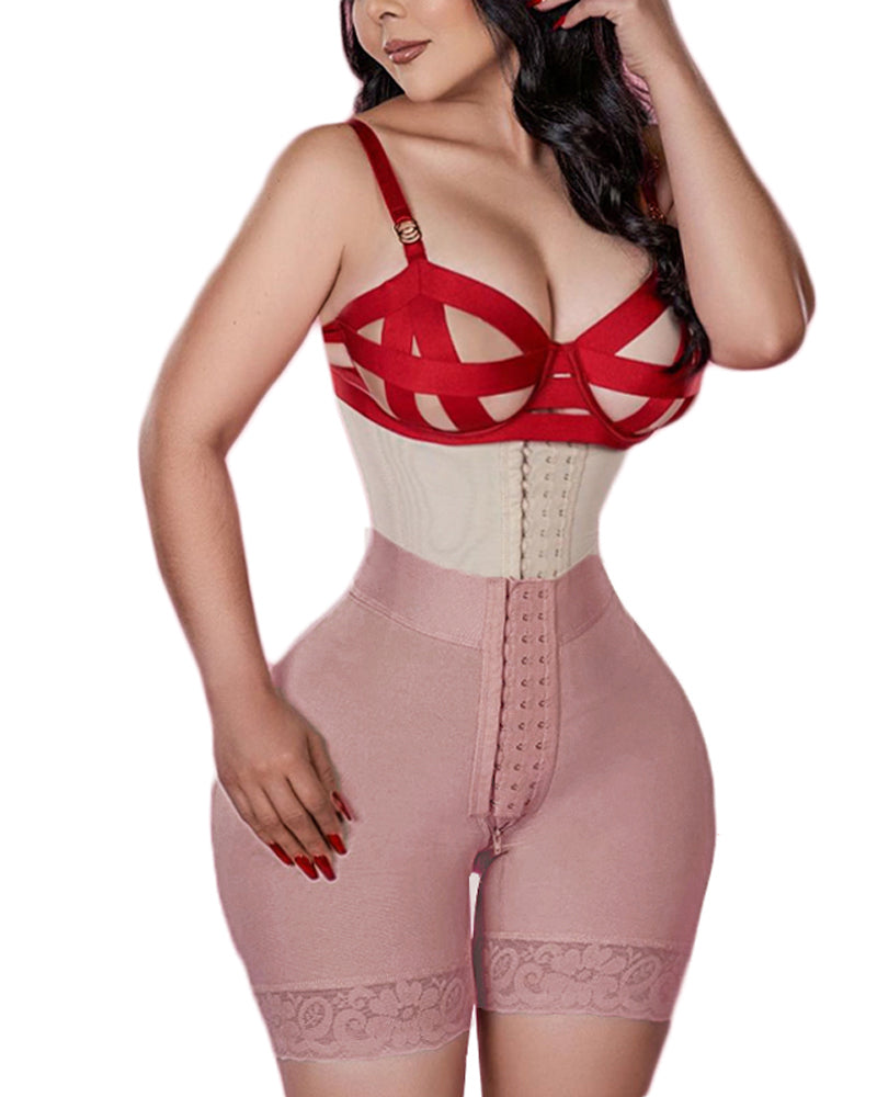 Pantalones cortos moldeadores de cadera para mujer Bragas de encaje sexy