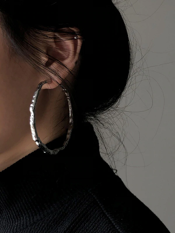 Accesorios Pendientes Circulares Geometry Originales