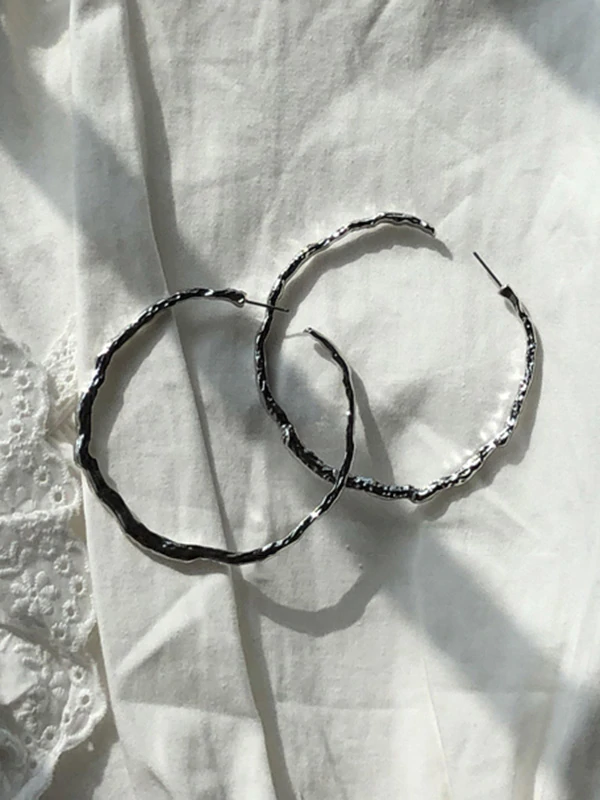 Accesorios Pendientes Circulares Geometry Originales