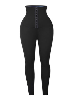 LEGGINGS CON CONTROL DE BARRIGA DE NEOPRENO AZUL