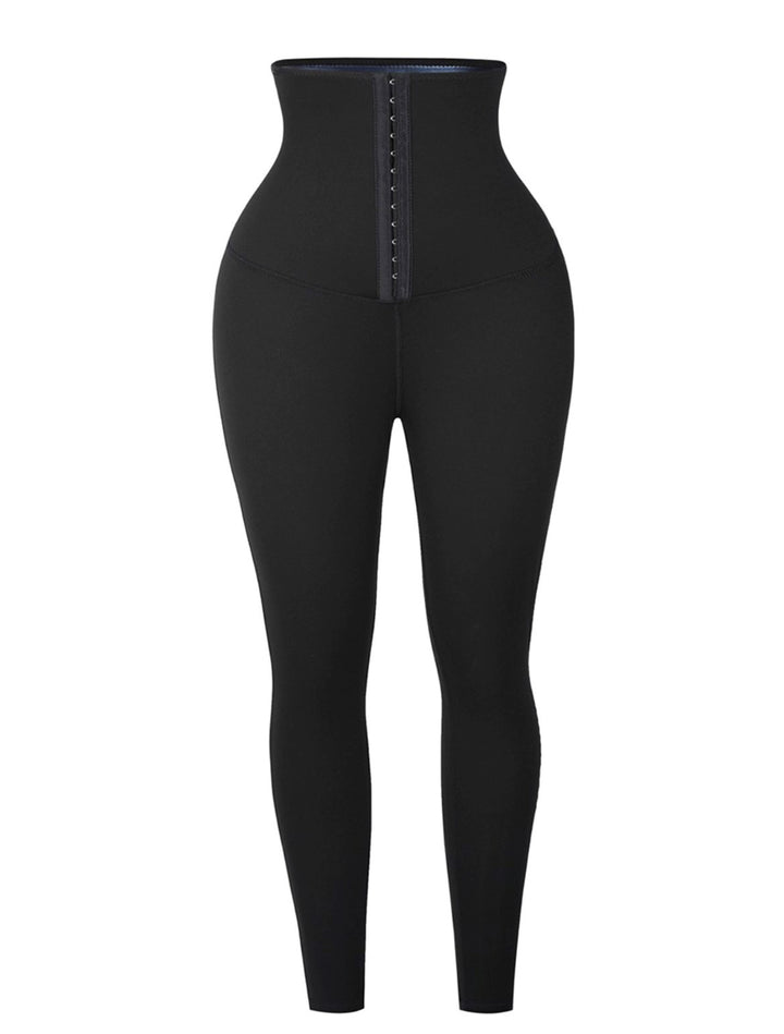 LEGGINGS CON CONTROL DE BARRIGA DE NEOPRENO AZUL