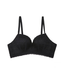 Nuevo conjunto de ropa interior de encaje fino sin anillo de acero relación lateral alta