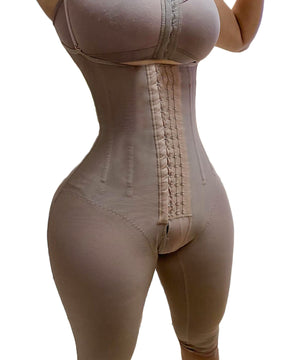 Moldeador para mujer soporte de cuerpo completo compresión busto abierto curvas encantadoras