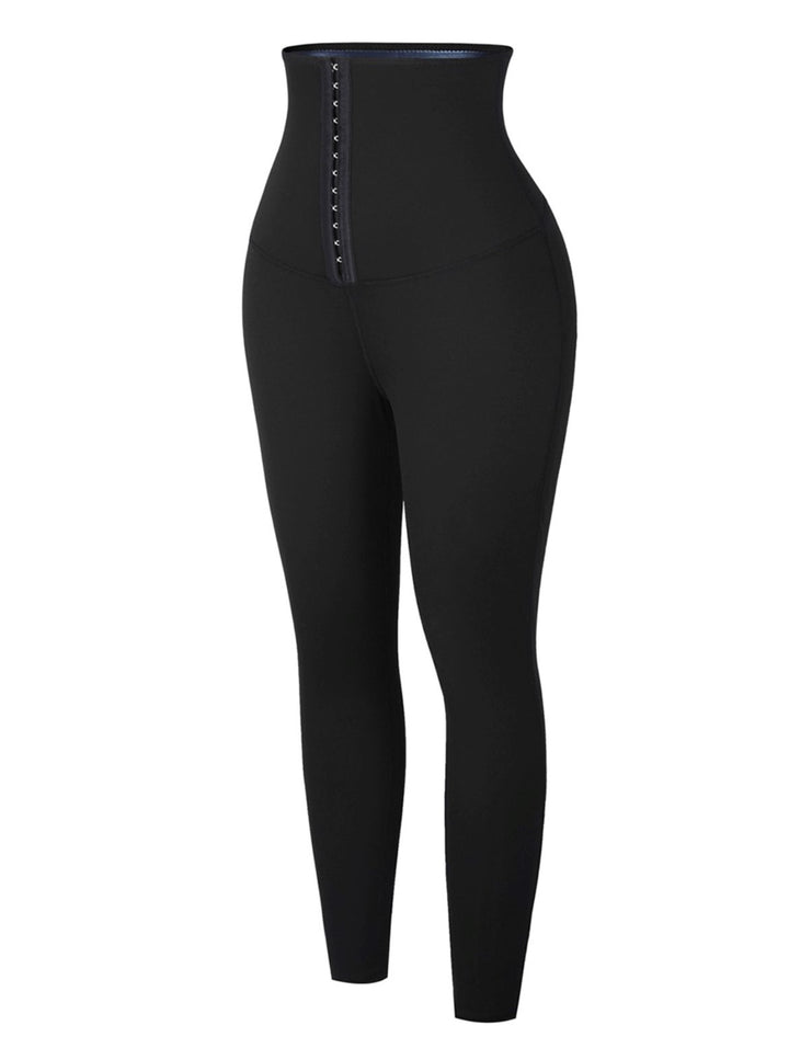 LEGGINGS CON CONTROL DE BARRIGA DE NEOPRENO AZUL