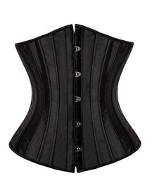 24 faja corset acero satinado