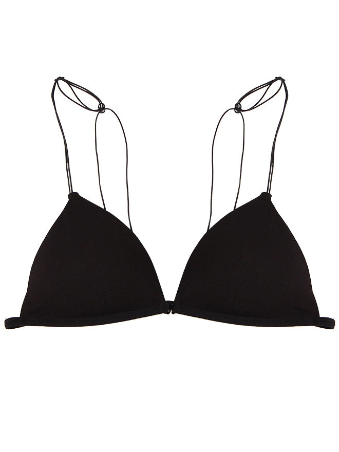 Brasier de ropa interior con botón frontal francés