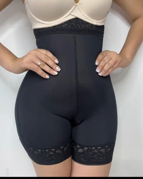Pantalones moldeadores con control de barriga de cintura alta