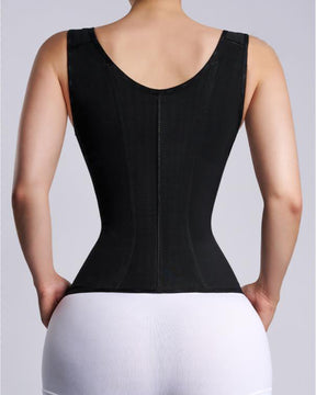 Chaleco de reloj de arena con corsé para entrenador de cintura para mujer