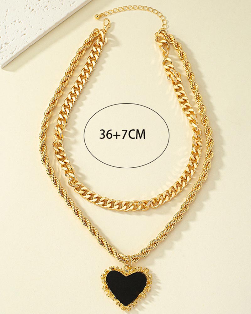 Collar Doble Amor Mujer