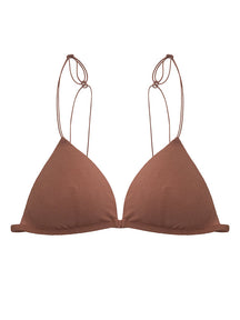 Brasier de ropa interior con botón frontal francés